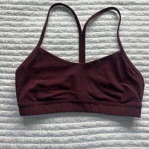 Lululemon Burgundy Sports Bra